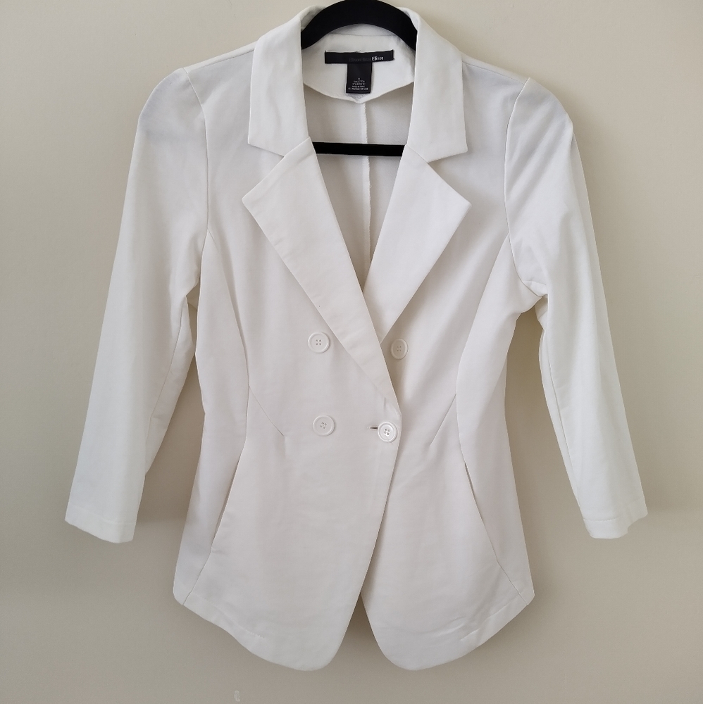 Ellison Cotton Knit Blazer